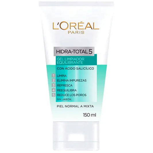 Loreal Paris Hidra Total 5 Gel Limpiador 150ml