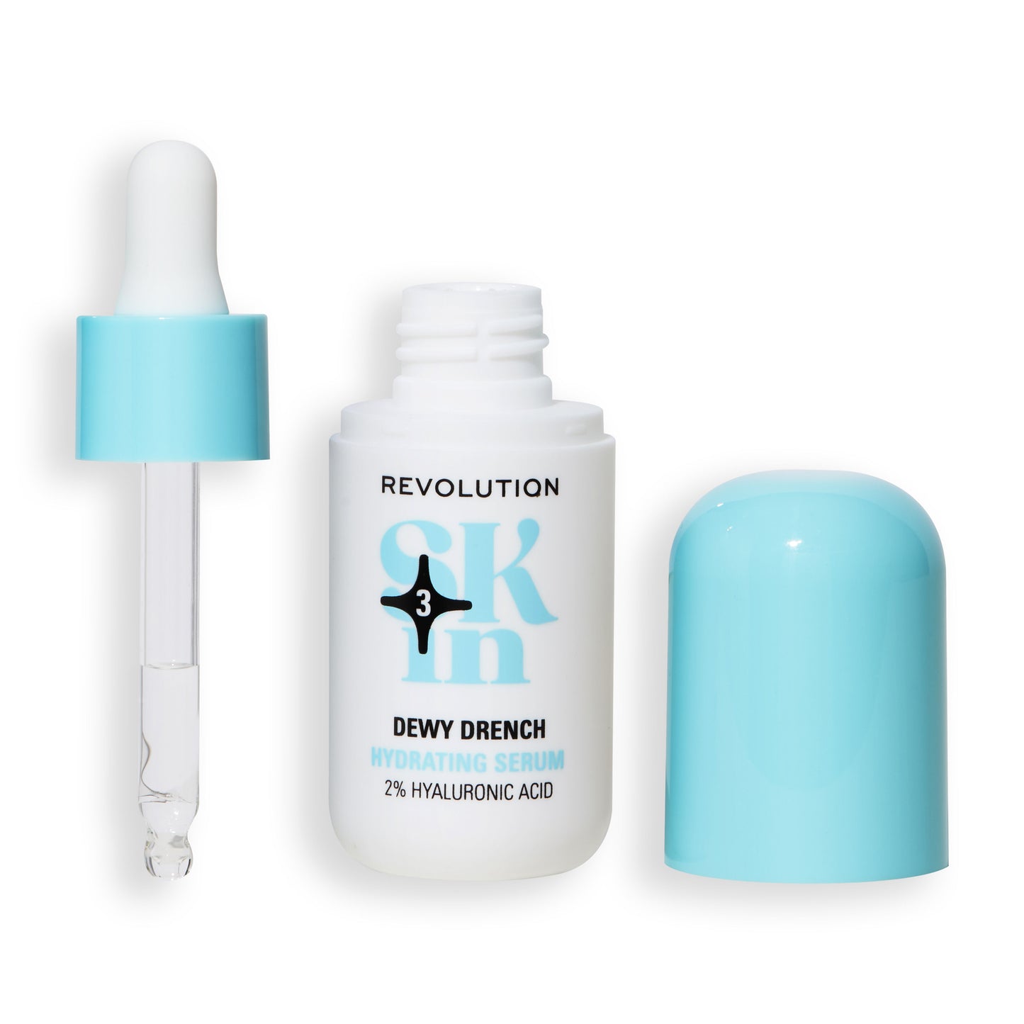 Revolution Skin Dewy Drench Hydrating Serum 2% Hyaluronic Acid 30 ml