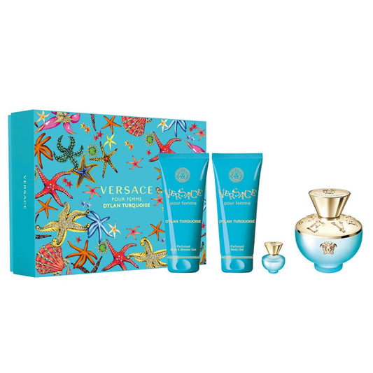 Versace Set Dylan Tourquoise Eau De Toilette100ml