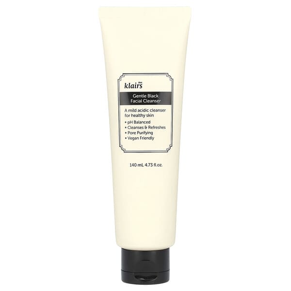 Dear, Klairs Gentle Black Facial Cleanser 140 ml