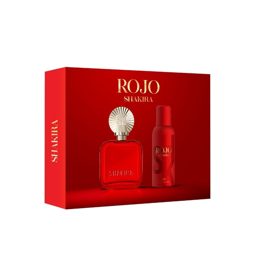 Shakira Rojo Eau de Parfum Kit 80ml