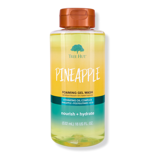 Tree Hut Foaming Gel Wash Pineapple 18oz