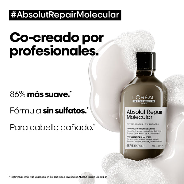 Loreal Absolut Repair Molecular Shampoo 300ml