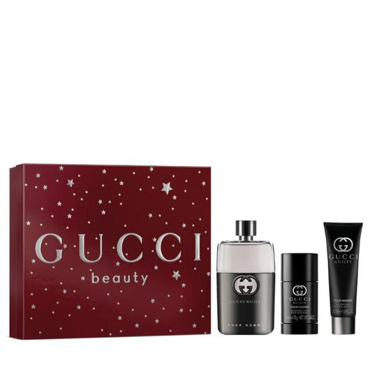 Gucci Guilty Homme EDT 90ml 3-Piece Gift Set