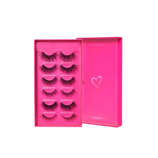 Beauty Creations 6 Pair 3D Faux Mink Lashed