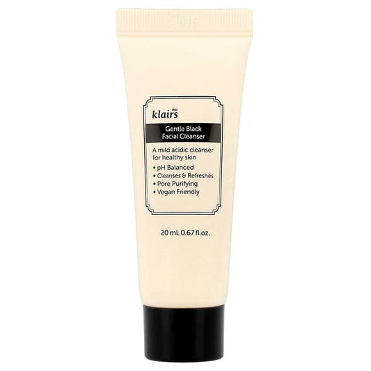 Dear, Klairs Gentle Black Facial Cleanser 20 ml