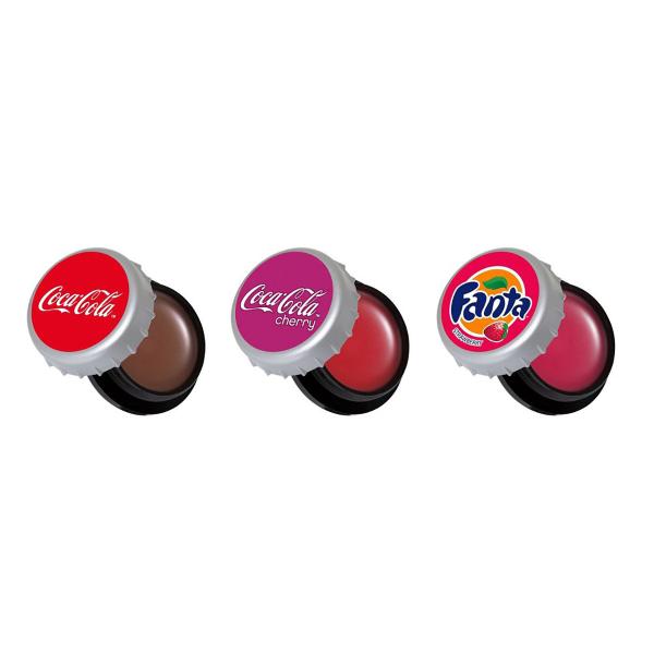Smakers Coke Bottle Cap Lip Balm - Trio Coca Cola