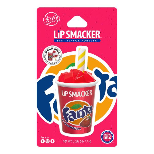 Smakers Beverage Cup Lip Balm - Fanta Strawberry
