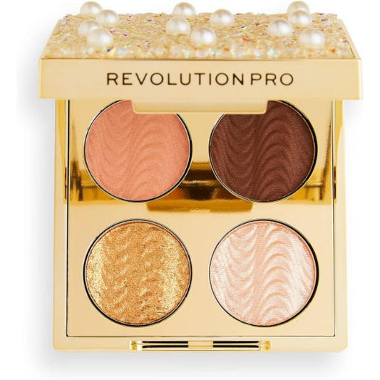 Revolution Pro Ultimate Eye Quad Palette 4 Colores