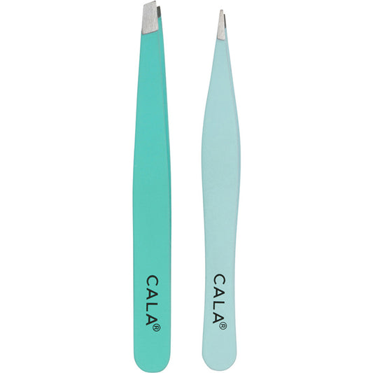 Cala Tweezer Set (Slanted + Pointed)