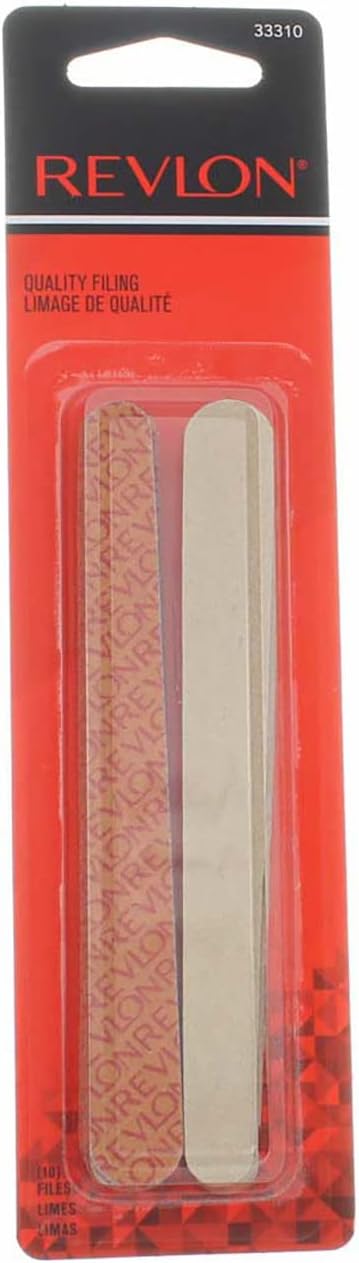 Revlon 10 Emery Boards 4 5/8 33310