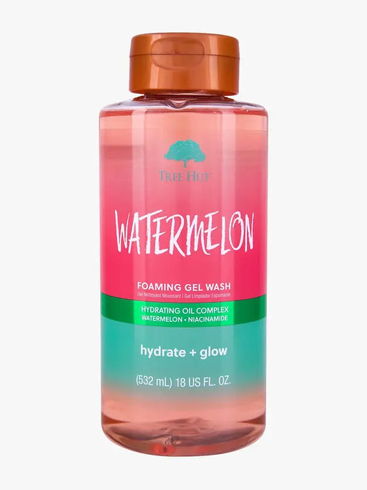 Tree Hut Foaming Gel Wash Watermelon 18z