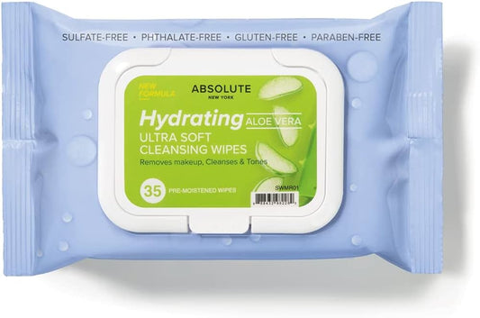 Absolute New York Hydrating Cleansing Wipes