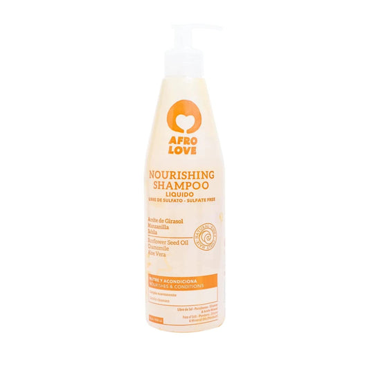 Afro Love Nourishin Shampoo Liquido 16Oz