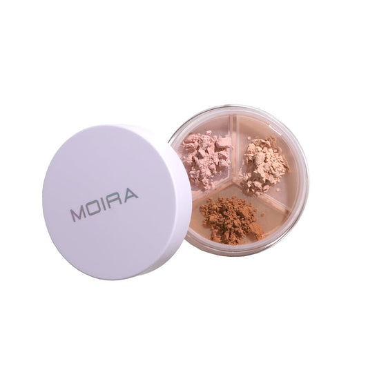 Moira Beauty Set & Correct Loose Setting Powder