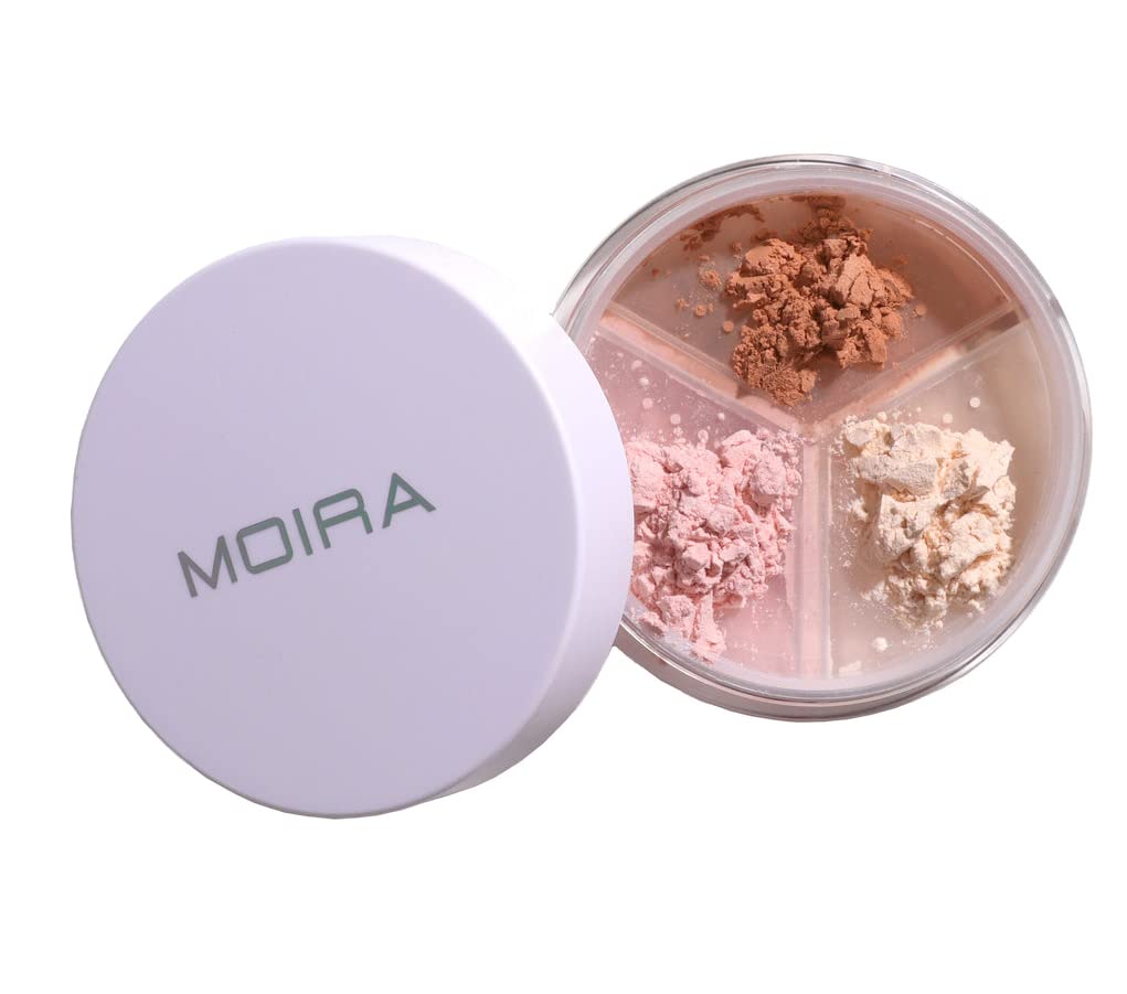 Moira Beauty Set & Correct Loose Setting Powder