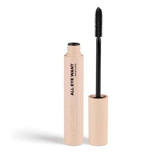 Inglot All Eye Want Waterproof Mascara Black
