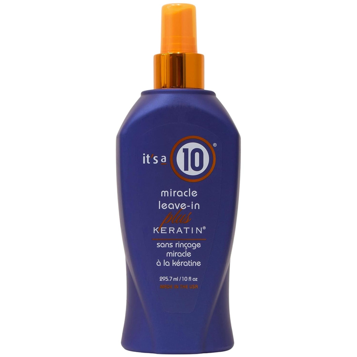 It's a 10 Miracle Leave-In Plus Keratin 10Oz