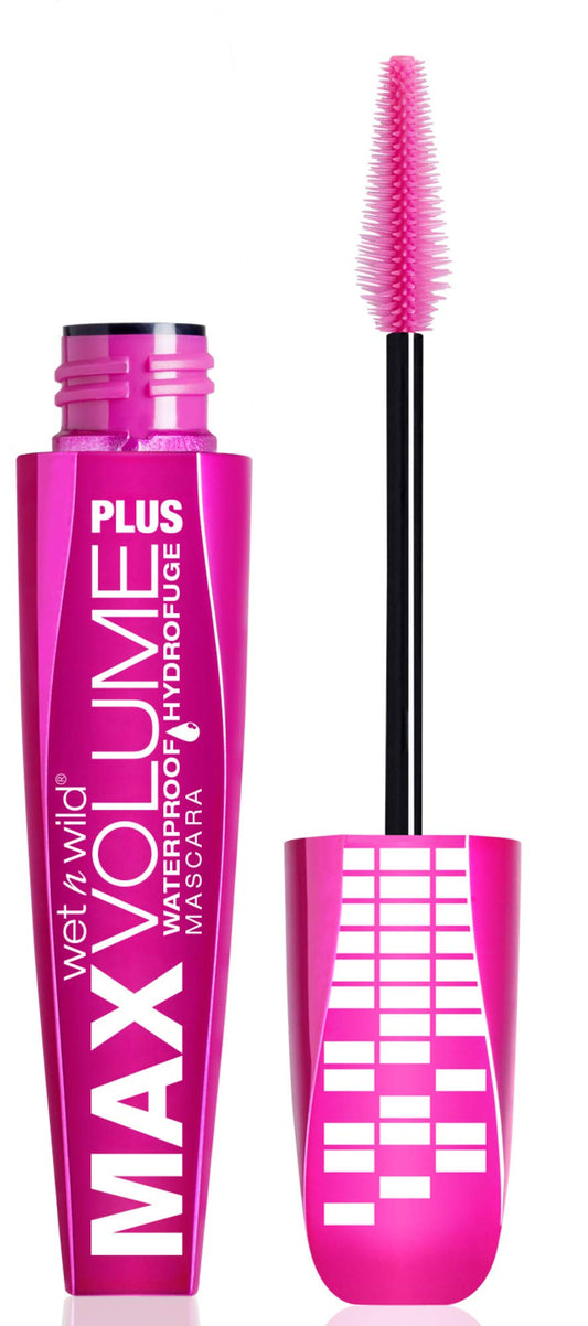 Wet N Wild Max Volume Plus Waterproof Mascara Black