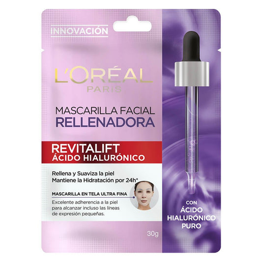 Loreal Revitalif Acido Hialuronico Mask Rellenadora