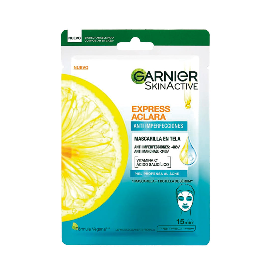 Garnier Anti-Acne Mascarilla 23gr