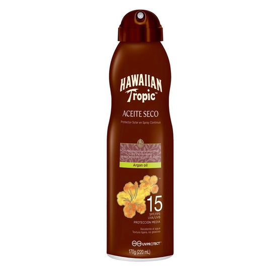 Hawaiian Oil Protector Solar Aceite Seco En Spray