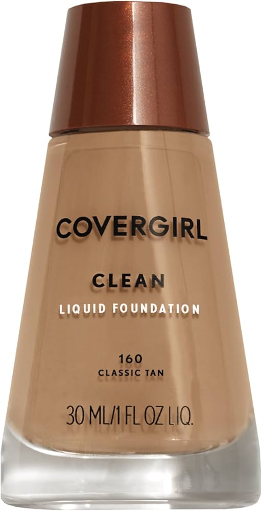 Covergirl Clean Liquid Foundation 160 Classic Tan 30ml