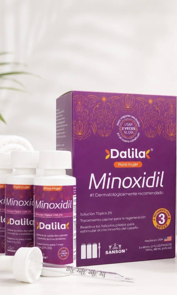 Sanson Dalila Minoxidil Pack 3 X 60ml