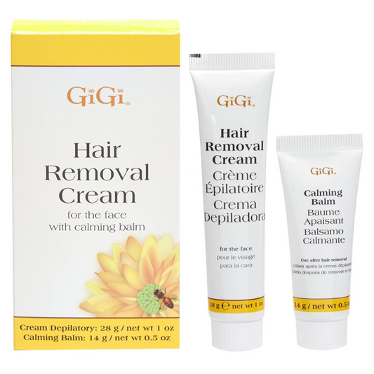 GiGi Duo Crema Depiladora 28g & Calmante Rostro 14g