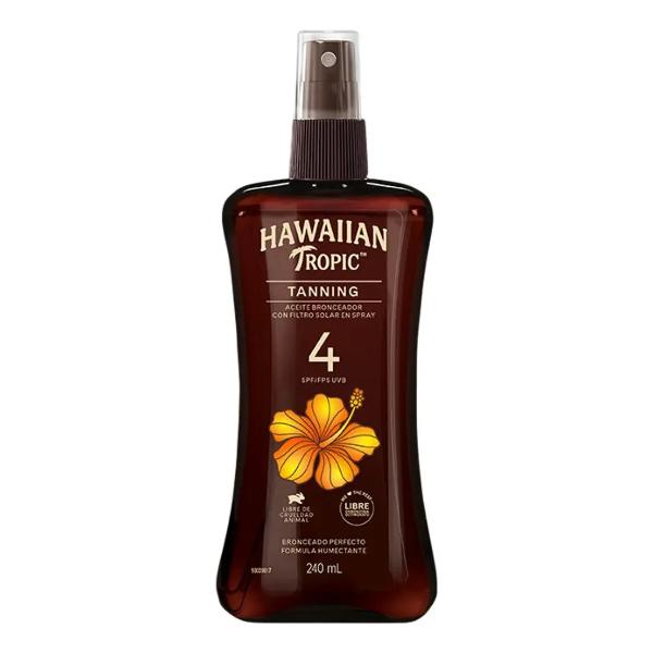 Hawaiian Aceite Bronceador Spf4 240ml