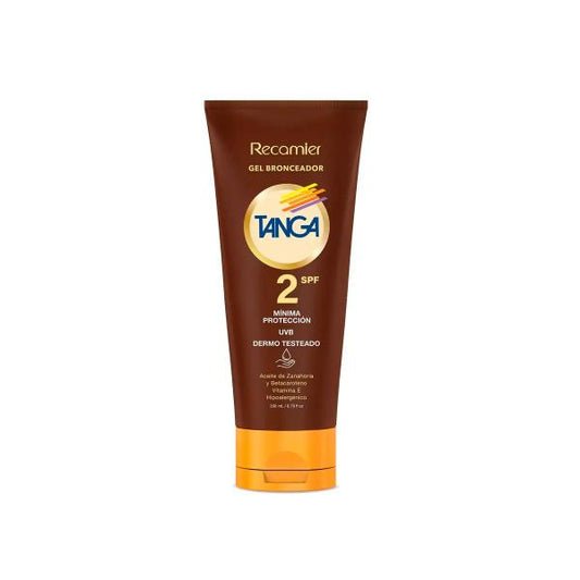 Recamier Tanga Gel Bronceador 2 spf 200ml