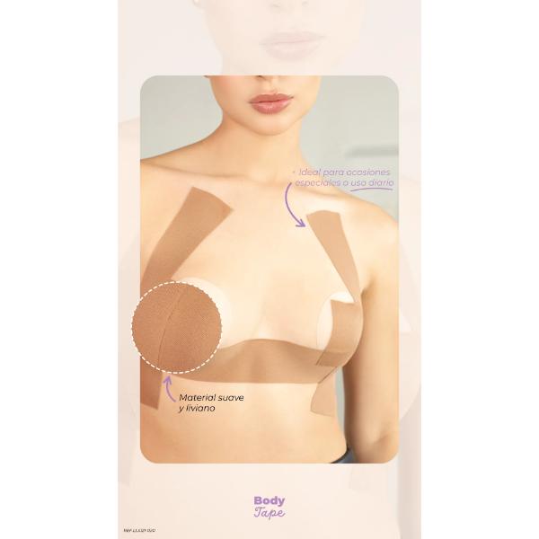 Cinta Adhesiva Flexible con Realce