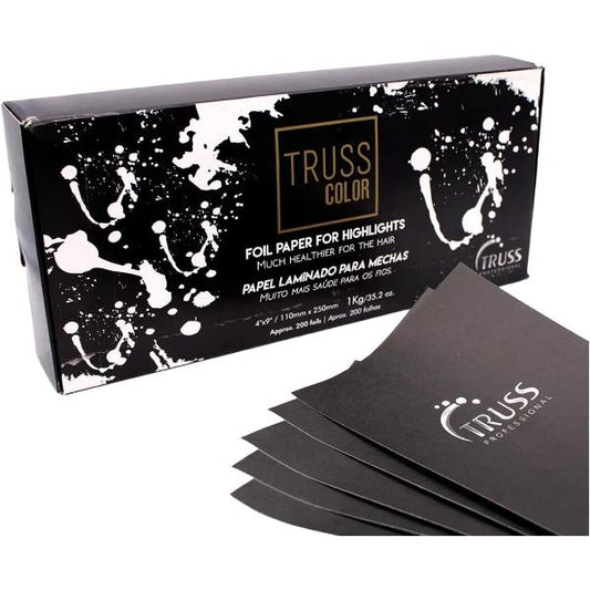 Truss Papel Laminado Para Mechas 200Hojas