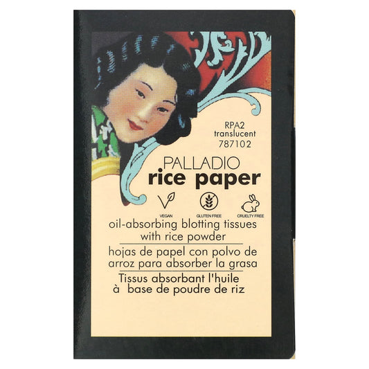 Palladio Papel de Arroz Translucent 40 Hojas