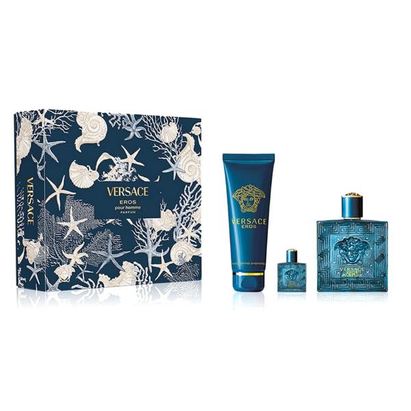 Versace Eros EDP 100ml 3-Piece Gift Set