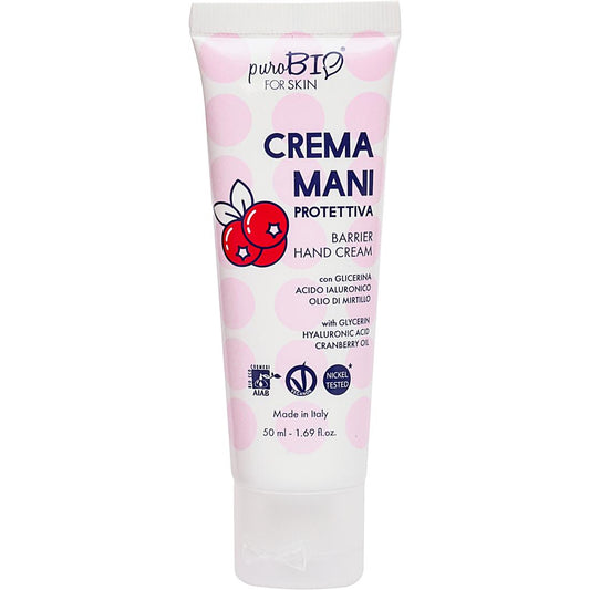 Puro Bio Hand Cream With Organic Pomegranate 50ml