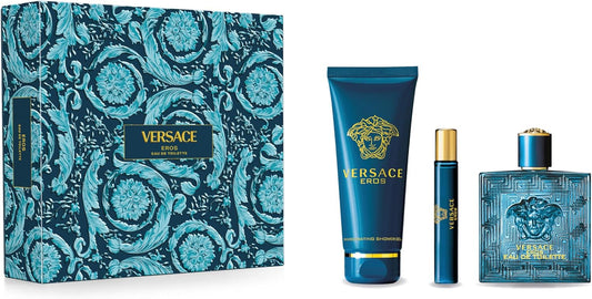 Versace Eros Pour Homme Eau De Toilette Kit 100ml