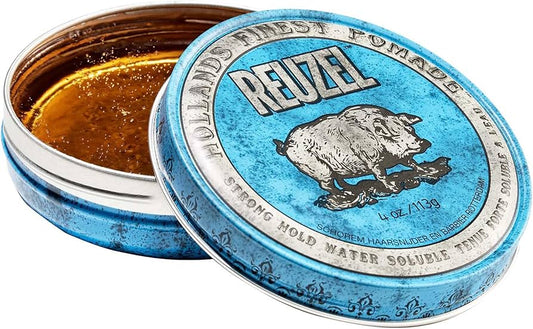 Reuzel Blue Strong Hold Water Soluble 4Oz