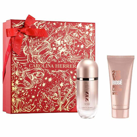 Carolina Herrera 212 VIP Rose EDP 80ml 2-Piece Gift Set