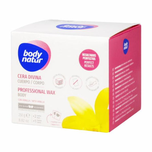 Body Natur Cera Profesional Cuerpo Con Vainilla (Microondas) 250 Grs