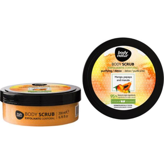 Body Natur Body Scrub Mango Papaya And Murula 200ml