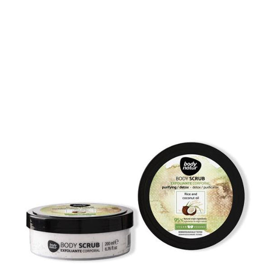 Body Natur Body Scrub Rice And Coconut 200ml