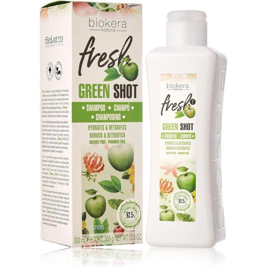 Biokera Fresh Green Shot Shampoo 300ml