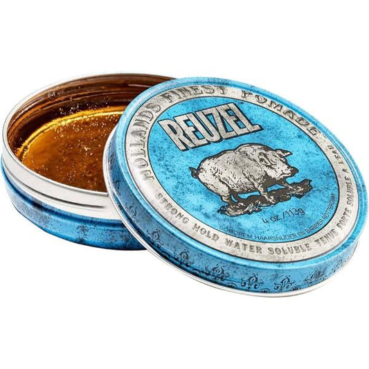 Reuzel Blue Strong Hold Water Soluble 4Oz