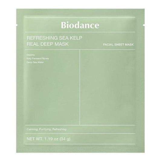 Biodance Refreshing Sea Kelp Real Deep Mask 1Box (34G