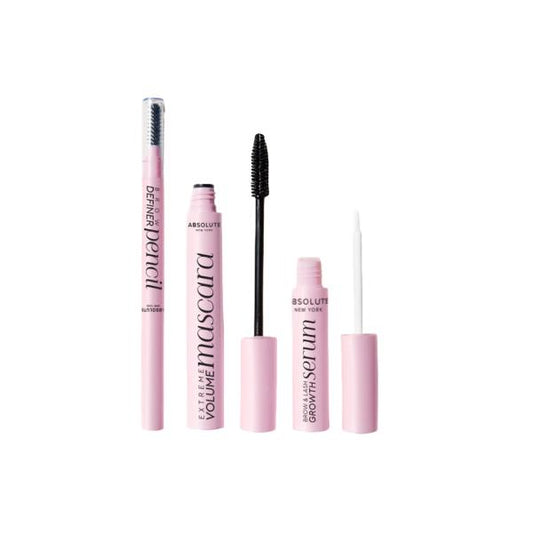 Absolute New York Lush & Full Browns & Lashes Set