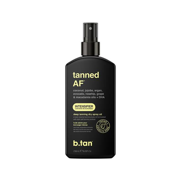 B.Tan Tanned Af - Intensifier Tanning Oil