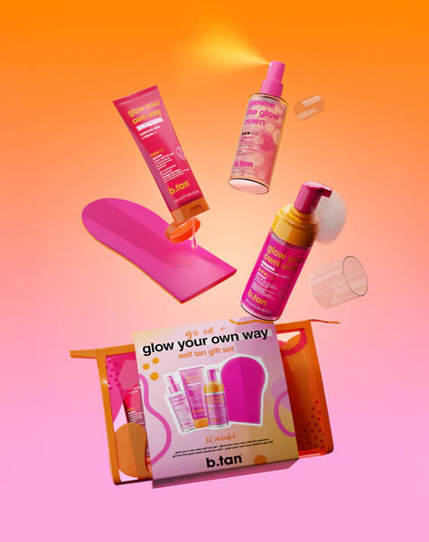 B.Tan Go On + Glow Your Own Way - Gift Set