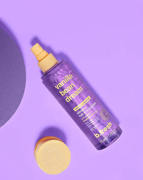 B.Fresh Vanilla Bean Dream - Calming Hair + Body Mist
