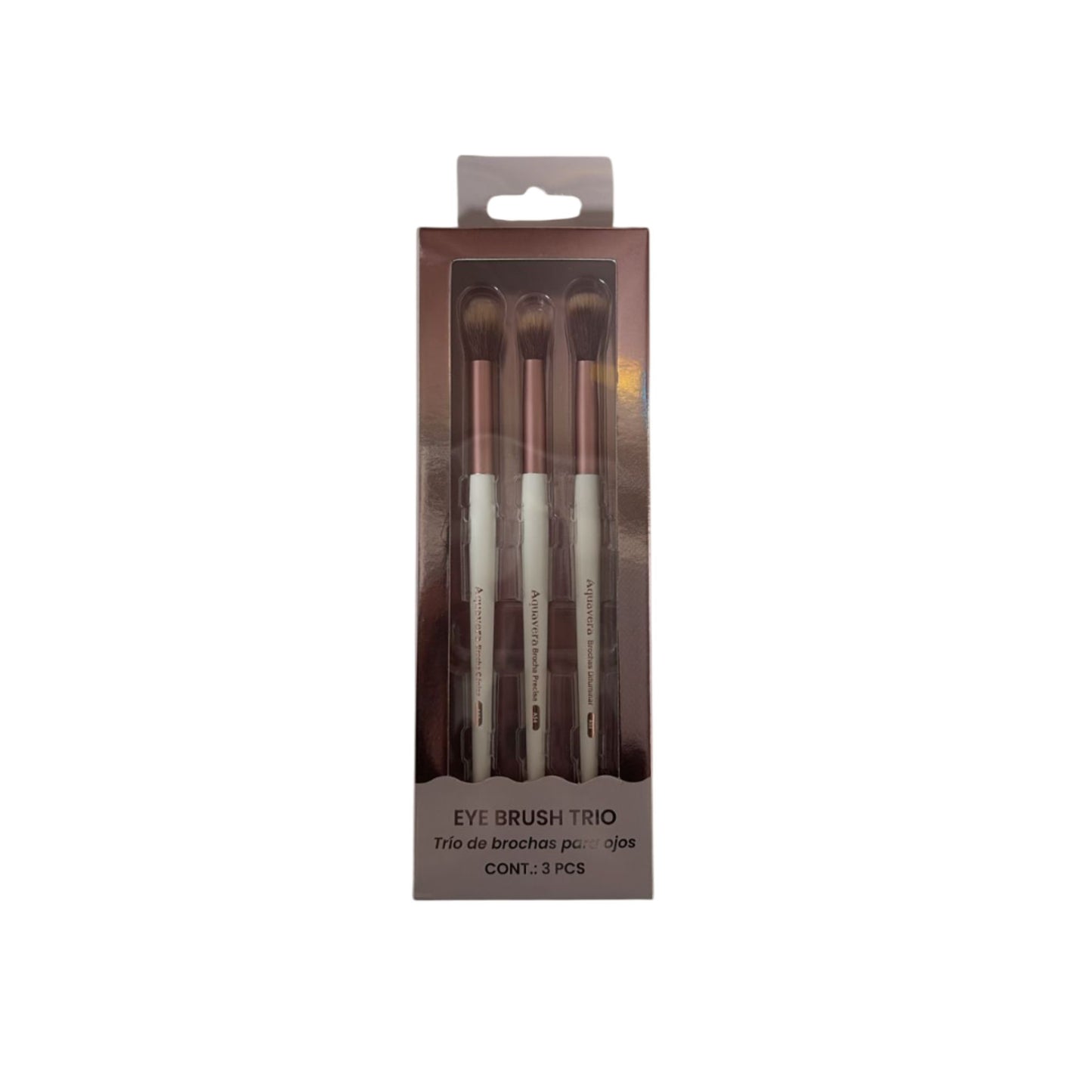 Aquavera Set Trio Brochas Para Sombras